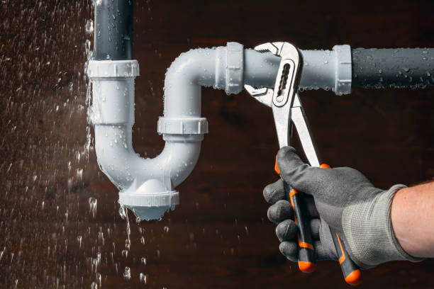Professional Sewer Line Repair technician working in Harrisburg, SD
